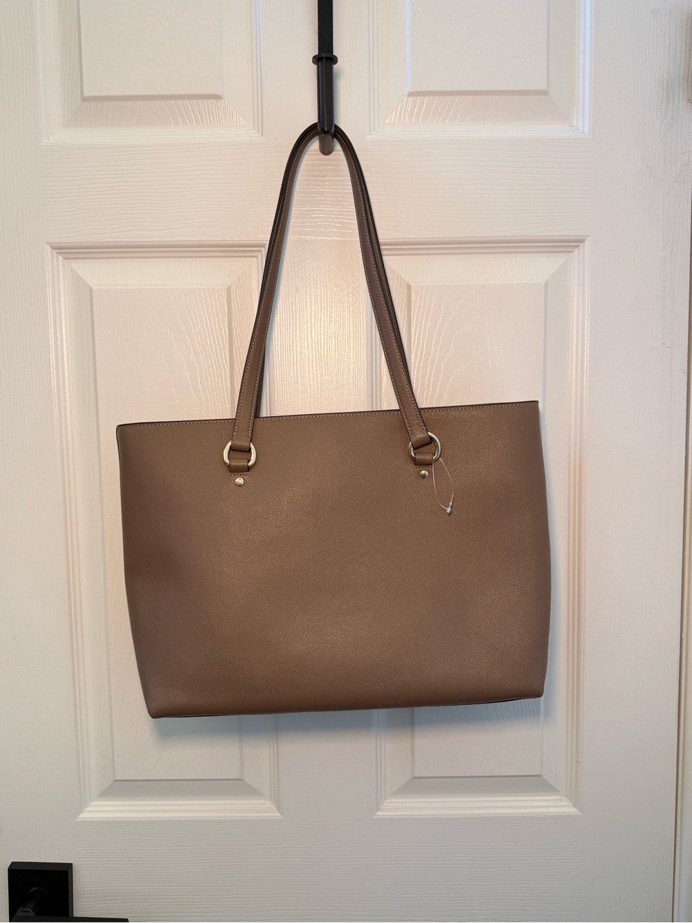 Coach Station Tote - Dark Stone with Gold Hardware NWOT - Picture 2 of 16